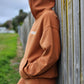 Matching loungewear Hoodie-Burnt orange