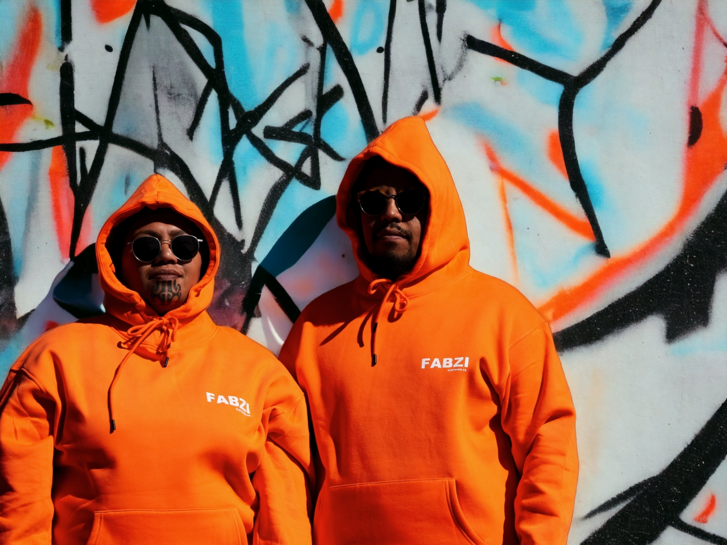 FABZI ORIGINALS - Our most popular adult unisex hoodies .