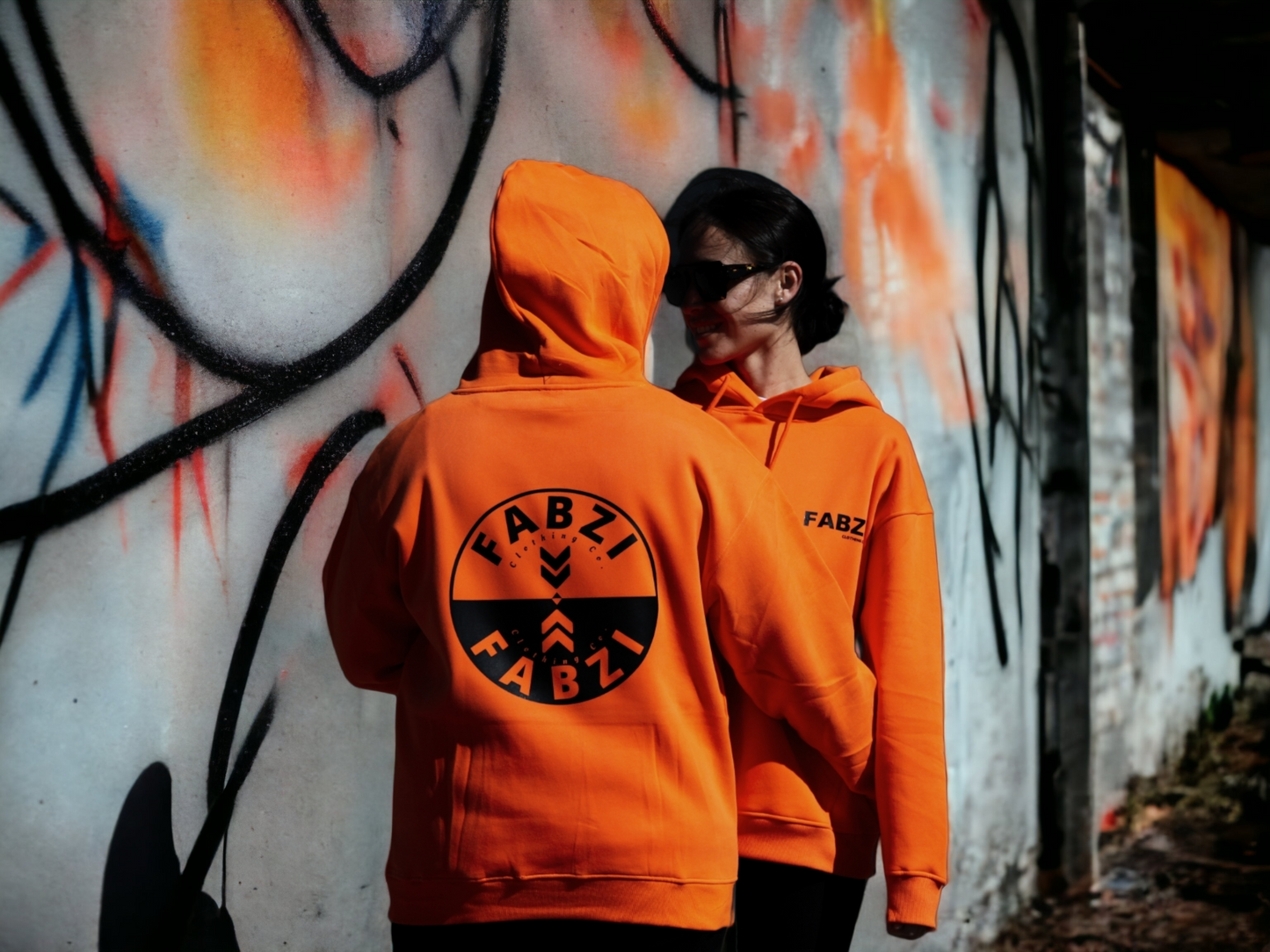 FABZI ORIGINALS - Our most popular adult unisex hoodies .