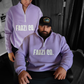 Half zip drop shoulder- Lavender